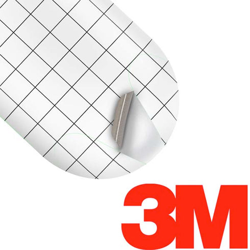 White Grid Galaxy Buds Plus Skin